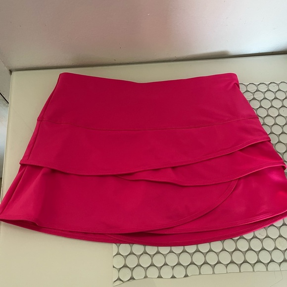 Lucky in Love Dresses & Skirts - Lucky in love Hot Pink Tiered Women's Skort